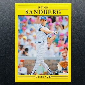 Ryne Sandberg - 1991 Fleer #431